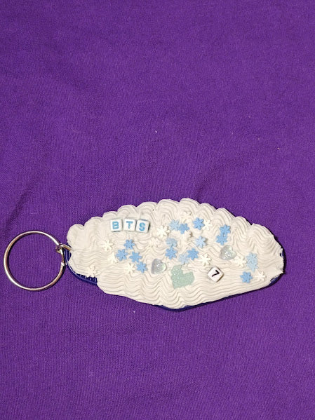 BTS Snowflake Decoden KeyChain