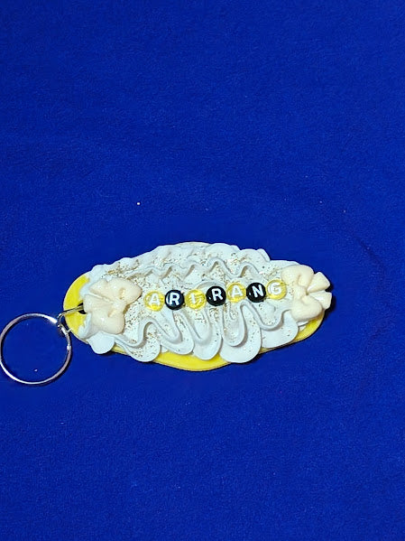 Yellow Arirang Decoden Keychain