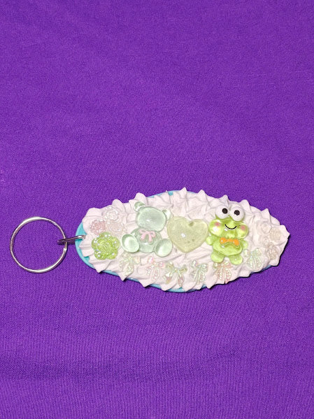 Frog & Bear Decoden Keychain