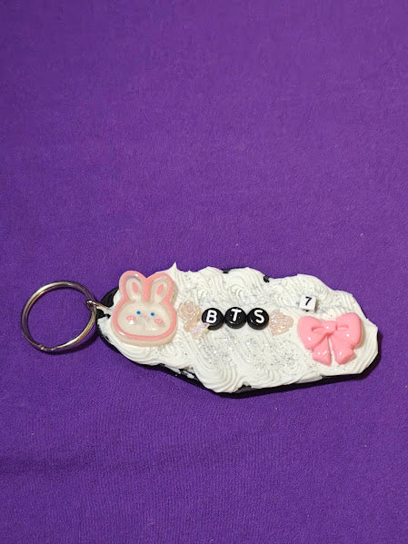 Bunny BTS Decoden Keychain