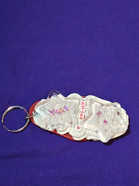 J-hope and RM Star Decoden Keychain